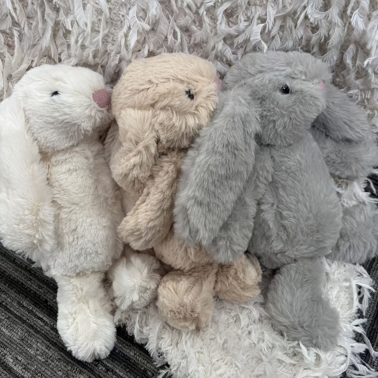 Rabbit Plush Toy for Birthday Gift Perfect Gift for Birthdays Easter - Home Decoration Accent Christmas Gifts
