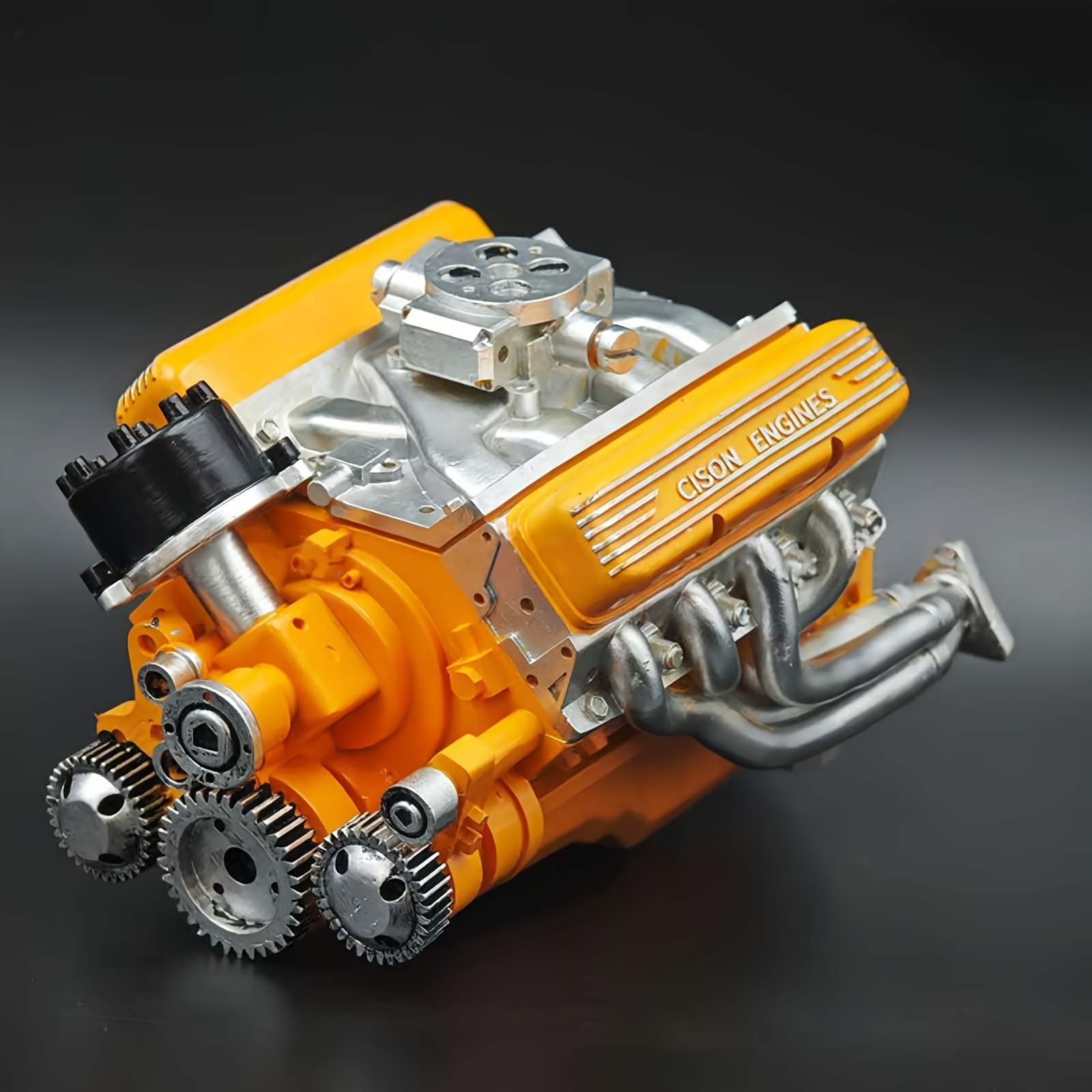 汽油顶置气门 v8 发动机套件、  汽油顶置气门 v8 小型发动机模型套件、迷你 v8 模型发动机套件、为成人打造您自己的 v8 模型发动机 详情 6