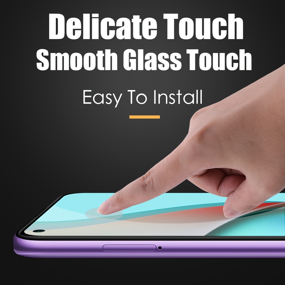 3pcs Clear Tempered Glass Screen Protectors for Xiaomi Redmi Note 13, 12, 12S, 11, 10S, 9S, 10, 9, 8 Pro Plus, 13T, 12C, 13C, 9AT, 9C, 10C - Scratchproof, Anti-Fingerprint, HD, Nano-Coating, 2.5D Arc Edge, Tempered Glass Phone Films, Phone Protection | Sleek Finish | Smooth Touch, Phone Accessories