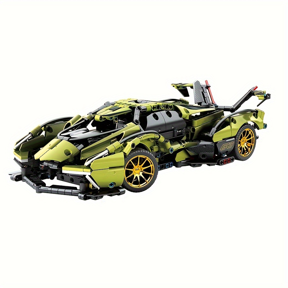 

Sports Car Building Blocks Toys Adults Kits, 1:14 Moc Building Set Raceing Car Model Cars (1039 Pieces)