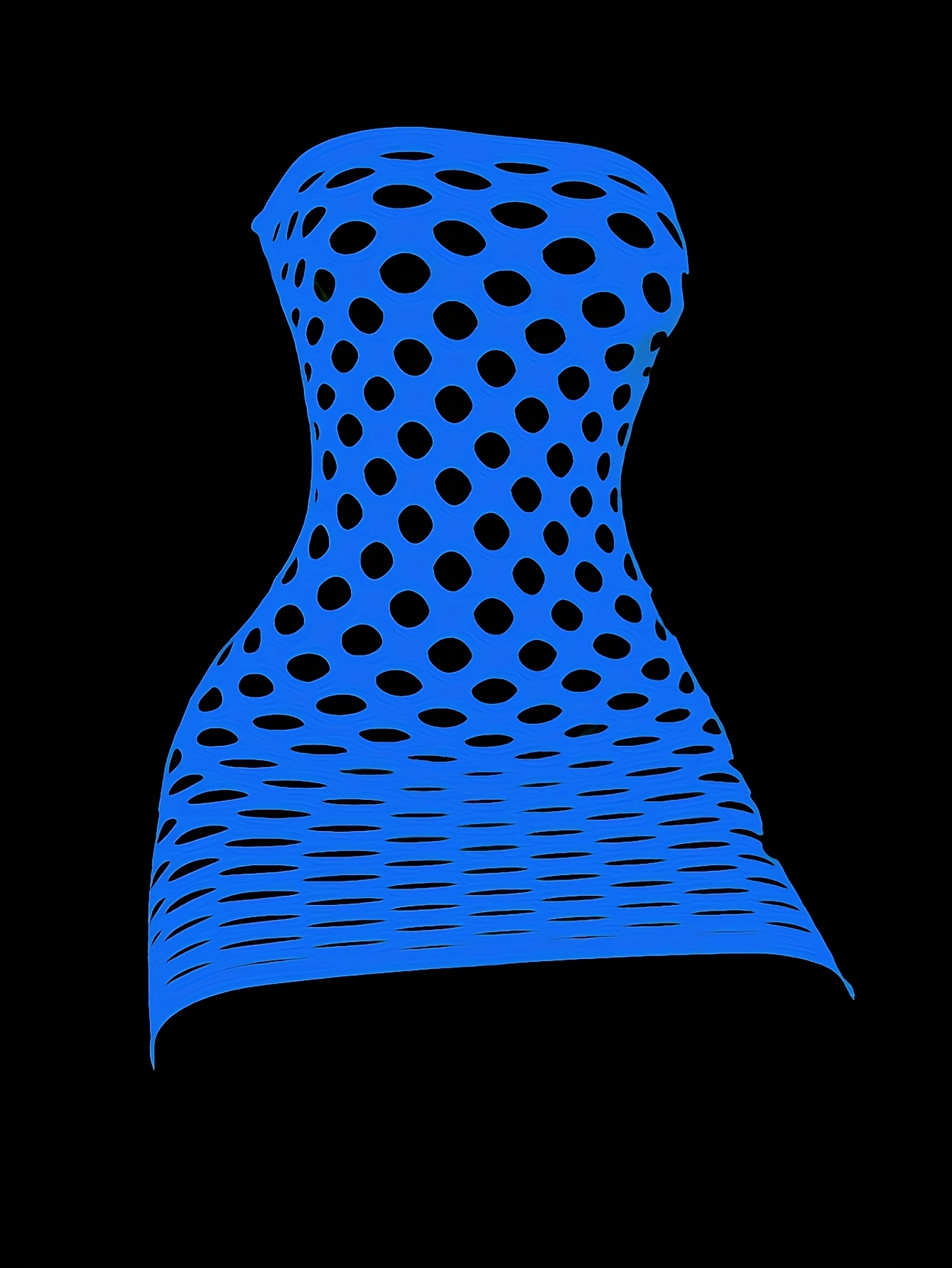 1pc glow in dark fishnet dress fishnet bodysuit plus size - Temu