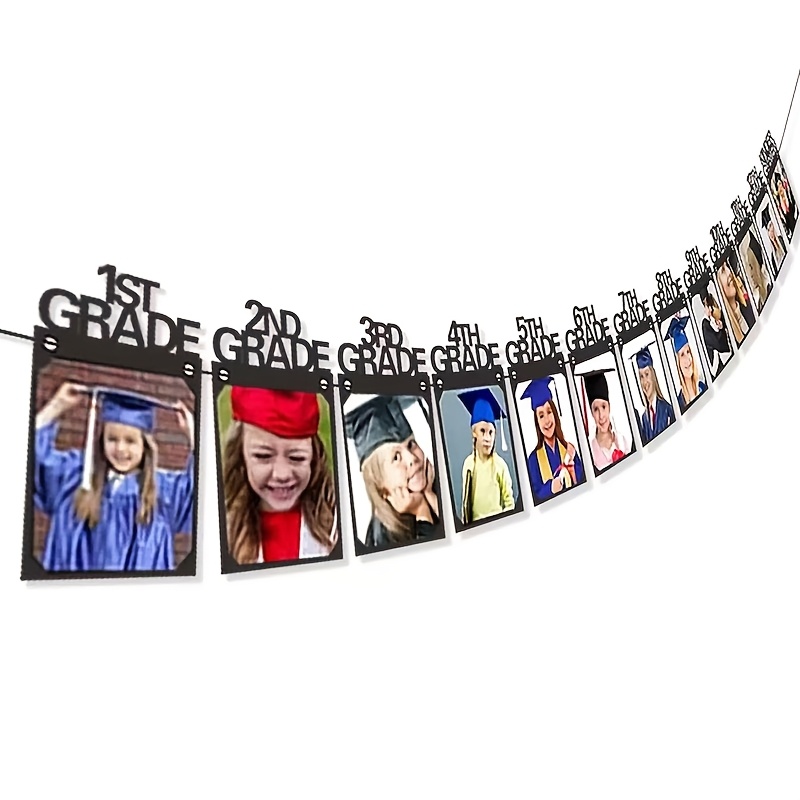 TEMU Graduation Party Decorations 2026 Graduation Photo Banner For Class Of 2026 Decorations Photo Display For High 5th 8th Grade Graduation Party
