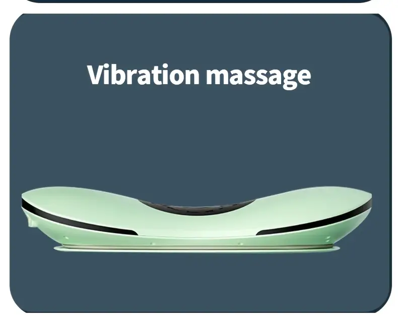usb rechargeable electric lumbar massager with heat vibration full body massage for home office or travel perfect gift for men women details 3