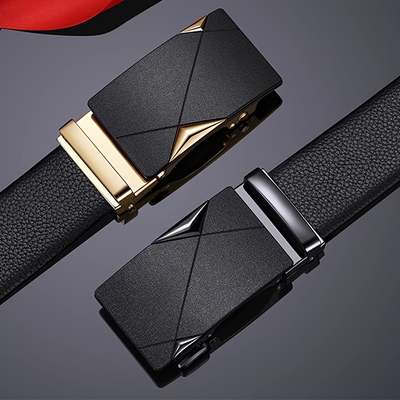 Men's Automatic Buckle Business Trouser Belt