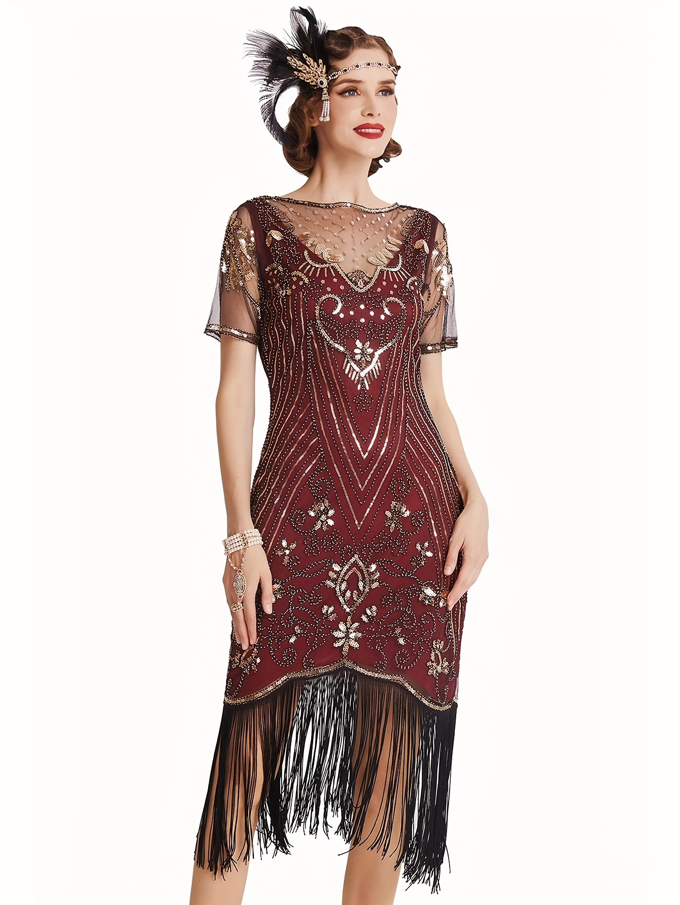 prom dress with corset Ladivine CD868 Sheer Corset Maxi Slit Prom Dress Evening Gown Overskirt