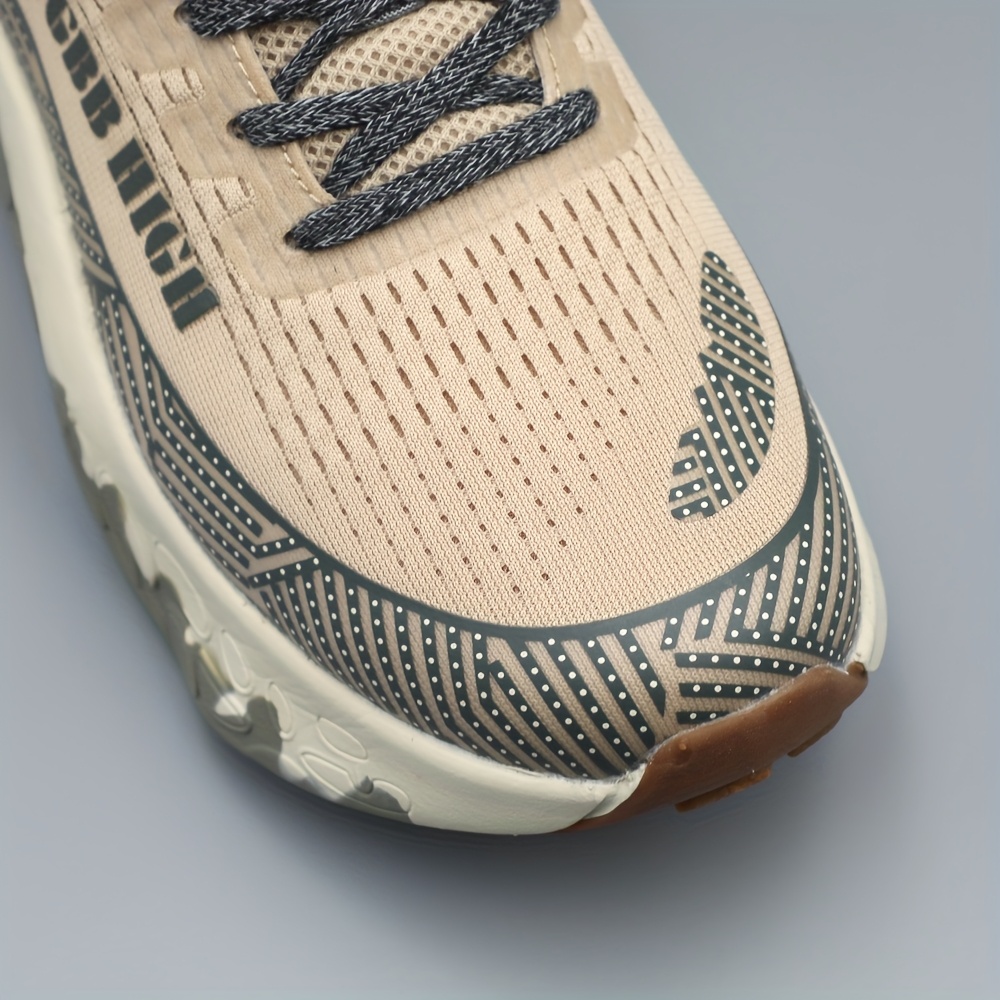 Men'S Thick-Soled Height-Increasing Sports Casual Shoes, Comfortable And Lightweight, Shock-Absorbing Outdoor Jogging Shoes, Slip-Resistant And Breathable Hiking Footwear