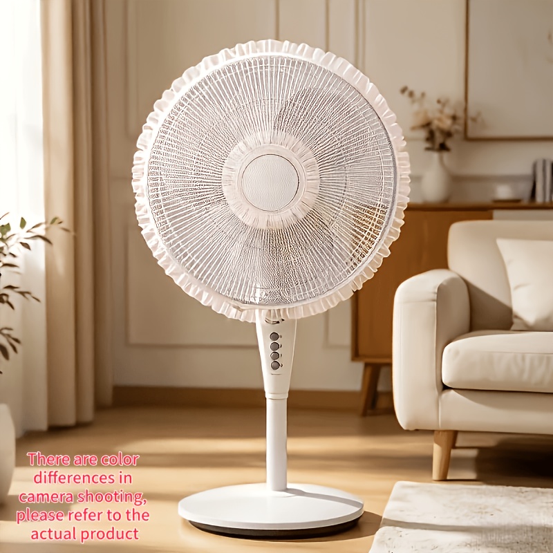TEMU Housse de ventilateur de sol avec grille de sécurité et poignée -pincement - Convient aux ventilateurs de plafond/de sol, housse de pour de