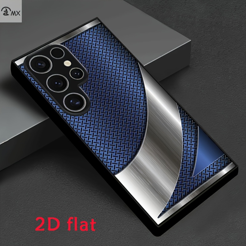 TEMU Phone Case: Metallic Texture New Phone Case Tempered Glass For Galaxy S25 Ultra/s25 /s25/s25 Fe/s24 Ultra/s24 /s24