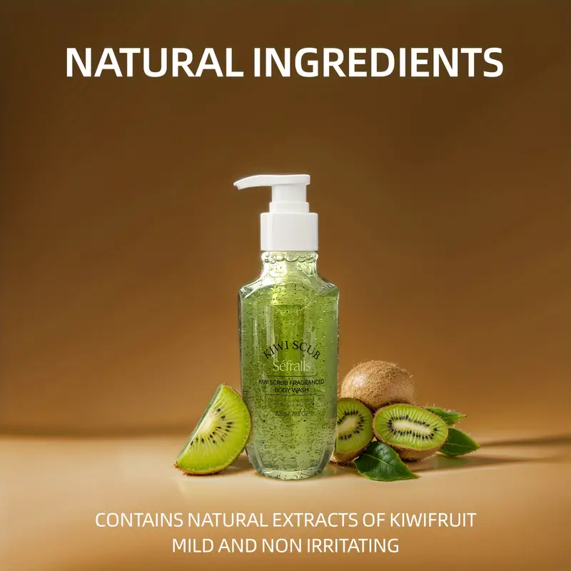 soothing body wash s fralls kiwi fruit shower gel 225g moisturizing alcohol free with natural kiwi for oil control suitable for types details 0
