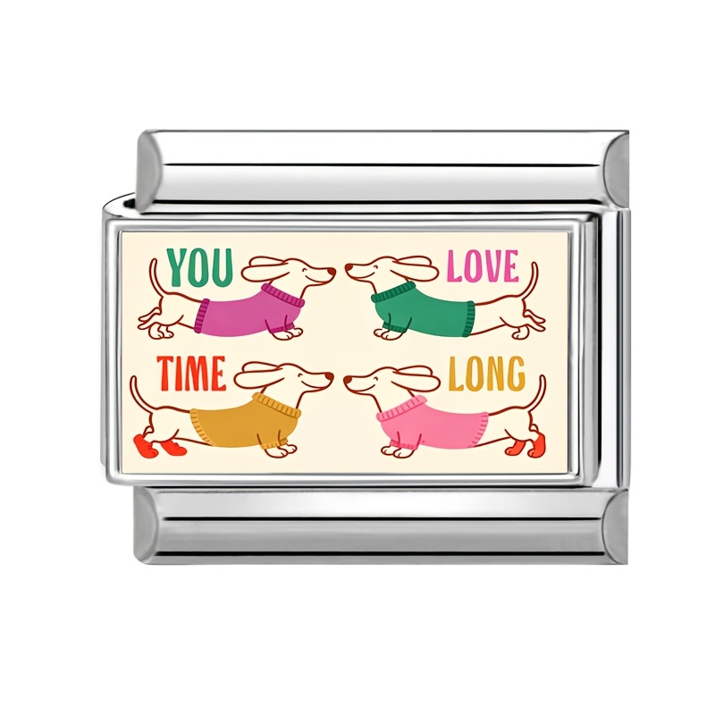 Trendy Photo Style Bracelet, Dachshund & Animal Motif