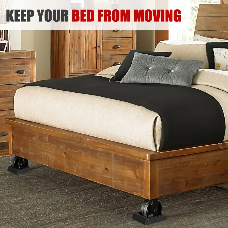 bed stoppers prevent sliding furniture wheel stopper Temu Canada