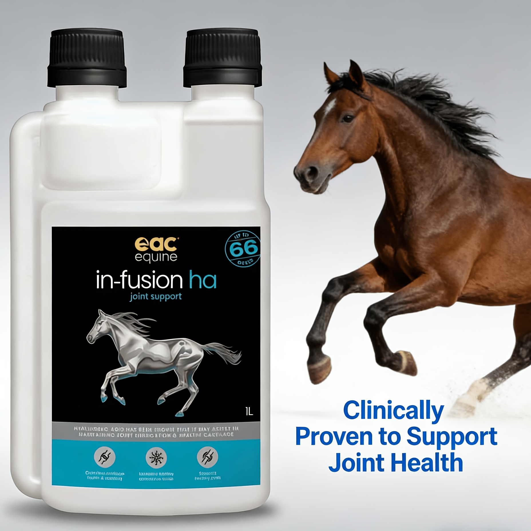 In - Ha Hyaluronic Supplement Horses, Dogs and Cats 1 Litre