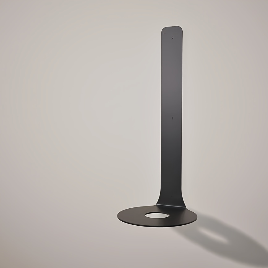 TEMU Floating Yoga Block Rack - Black Wall-mounted For Yoga Rooms & Fitness | Great Gift For Her