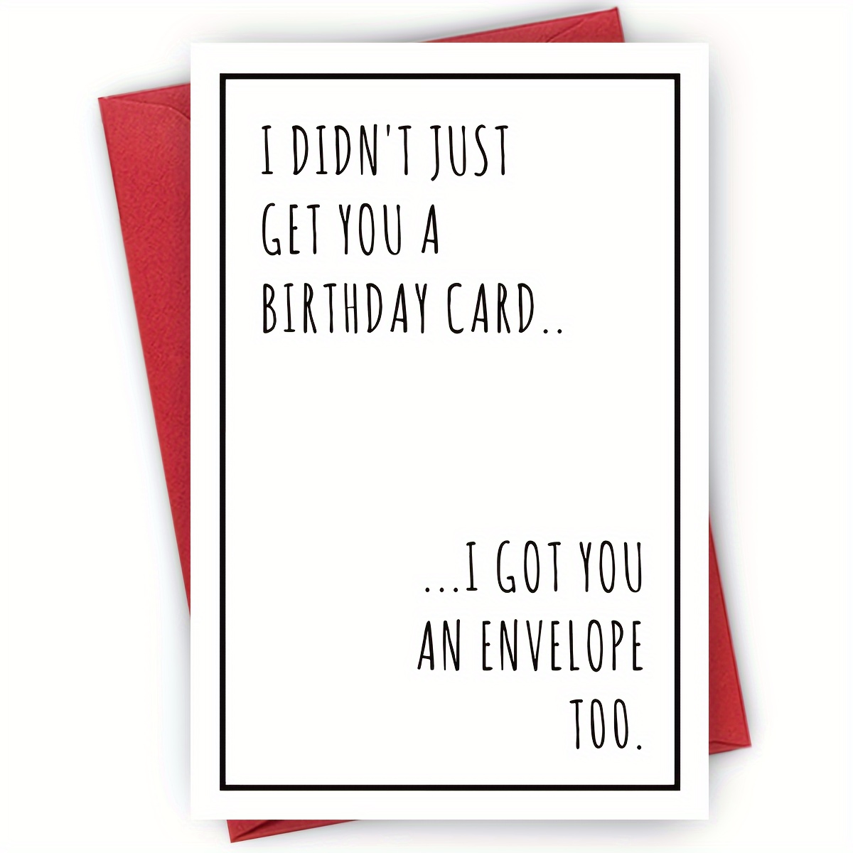 

Festive Humorous Birthday Card With Envelope - Suitable For Any Recipient: Perfect For Birthday, Thanksgiving, Christmas, , Congratulations - Multi-occasion Card