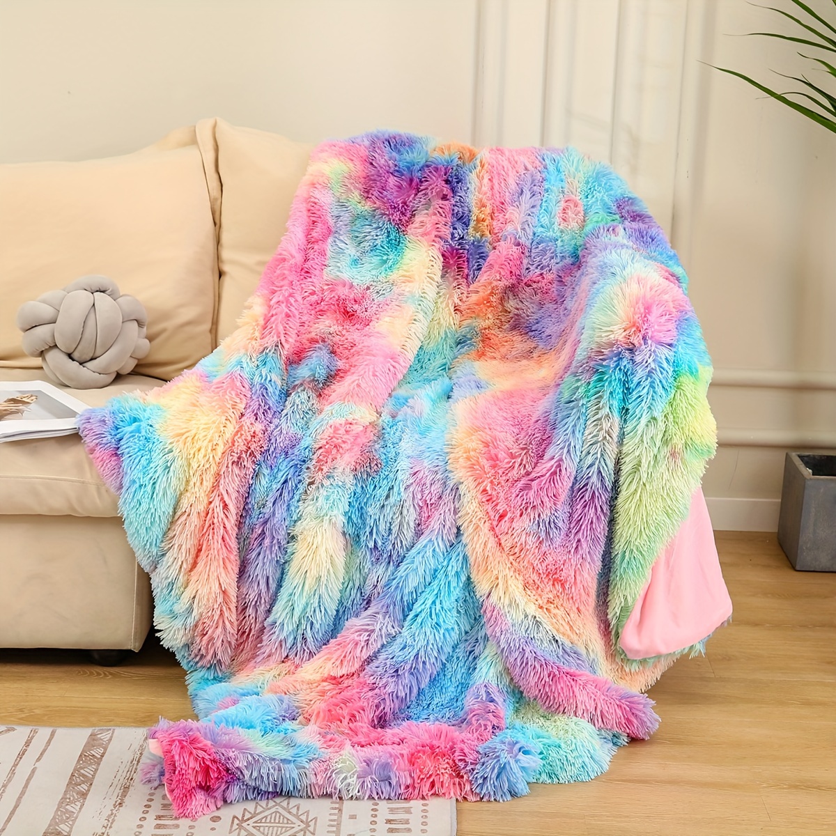 Superweiche Flanell-Fleece Decke – Leicht & Kuschelig Für Couch, Bett Und Reisen