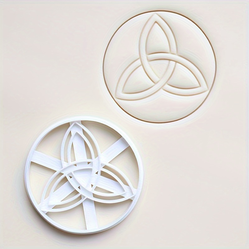 Celtic Knot Cookie Cutter Biscuit Cutters Icovellavna Knots Insular Art Patterns Symbol Pagan Luck
