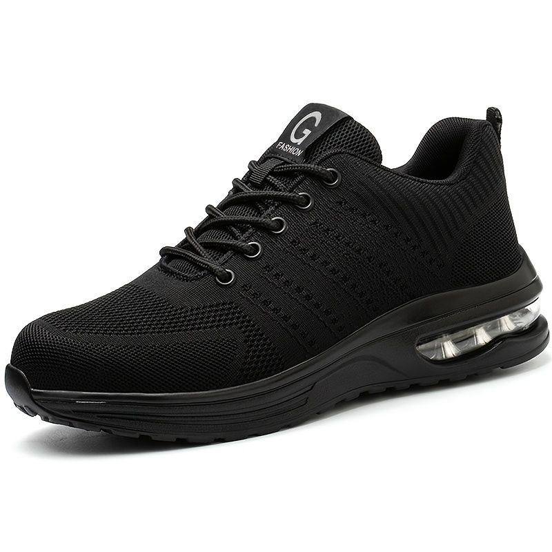 Lace-up Shoes For Men And Women, Anti-smash And Puncture-resistant Safety Shoes With Steel Toe Caps, Work Shoes With Anti-slip Soles, Industrial And Mining Boots For Men, And Construction Boots