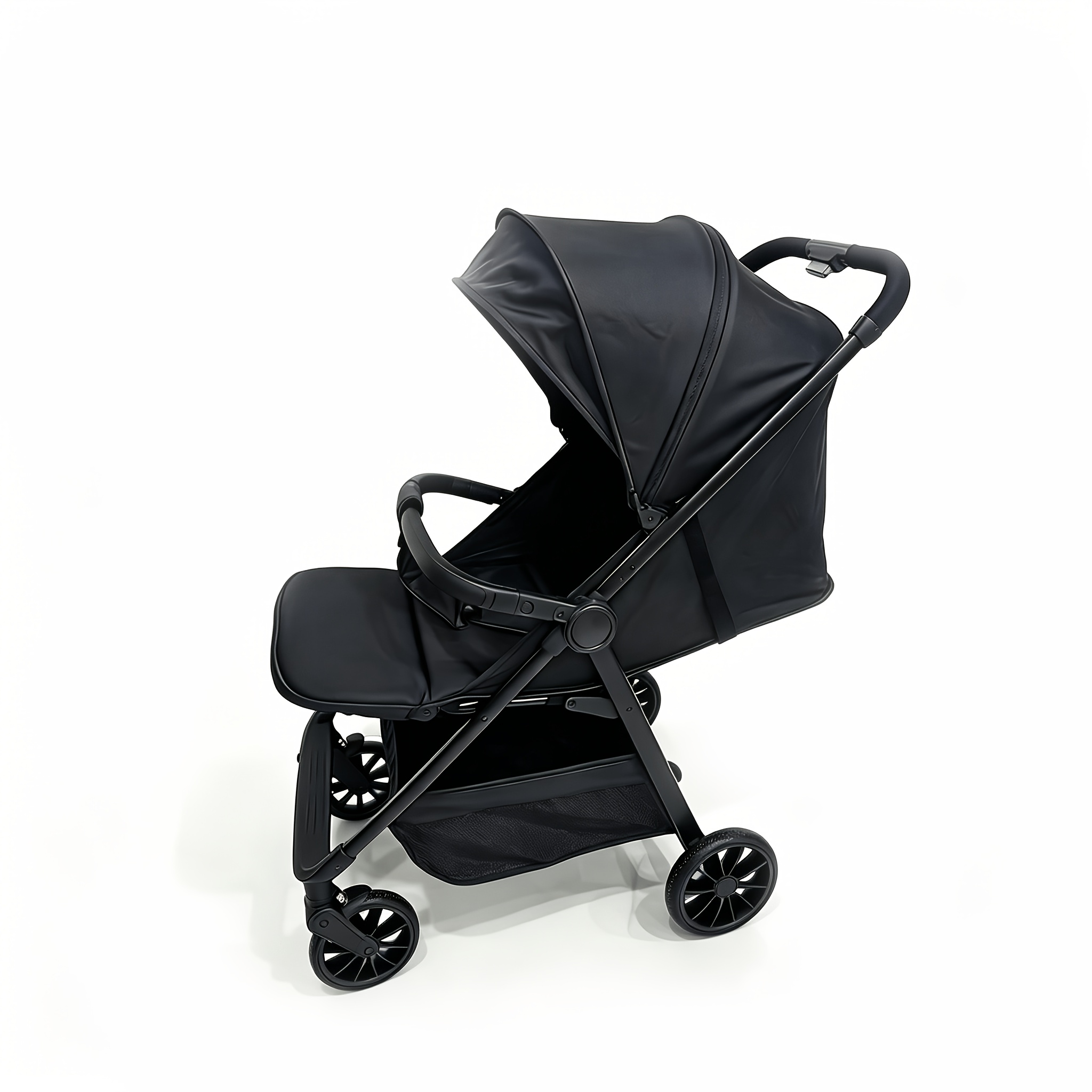 Baby Stroller Lightweight Foldable Travel Baby Carriage Single-hand Pushing Effortless Airplane Travel Stroller Compact Travel Baby Carriage Commuting Outing Baby Essentials