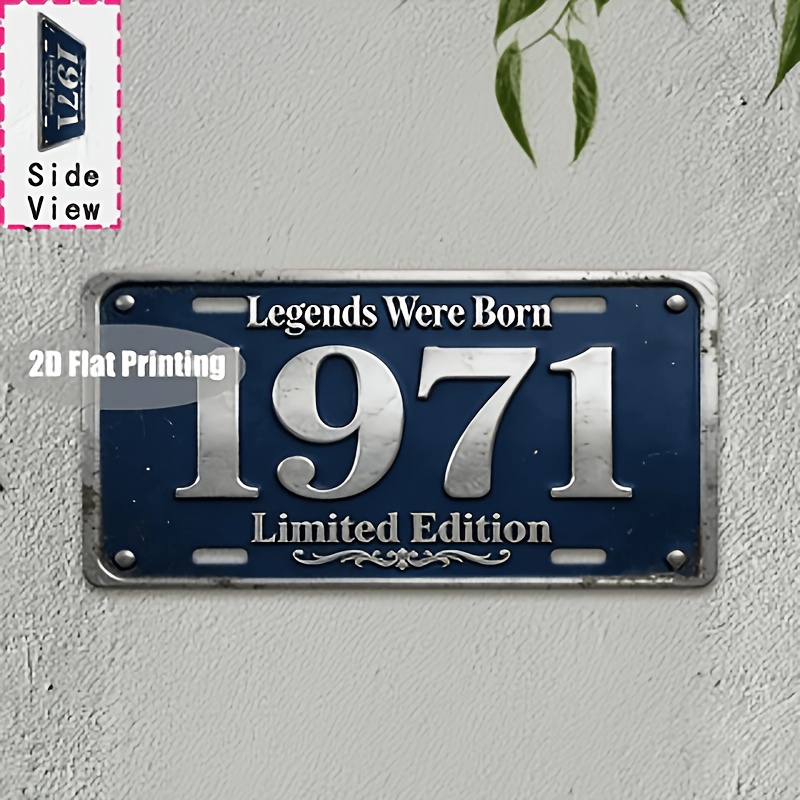 TEMU 2d Flat, 1pc, Wooden Print, Retro 