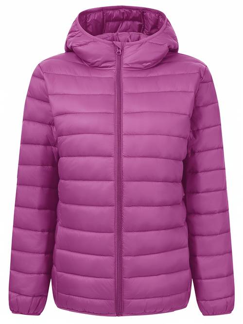 2026 early spring new arrival lightweight hooded down jacket for women short style casual commuter versatile base layer outerwear hand washable down jacket