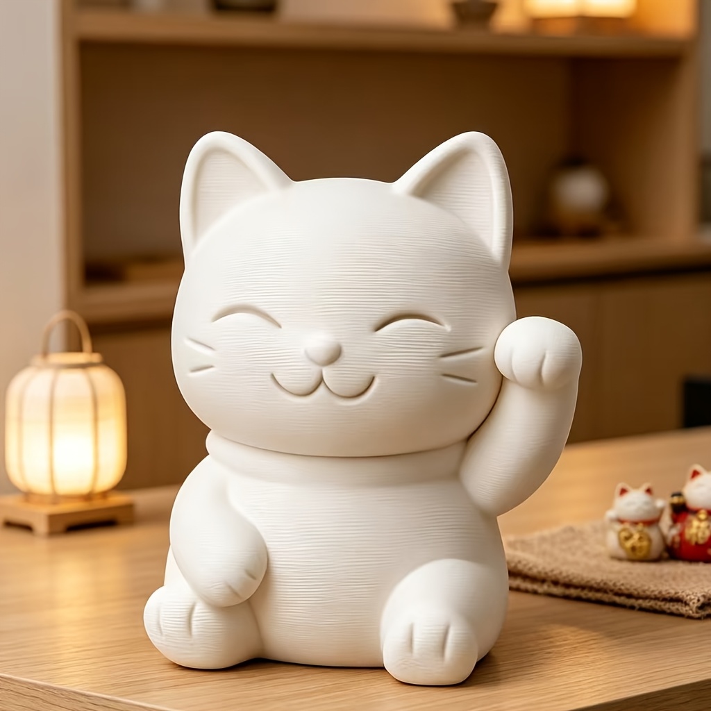 TEMU Estatua de para Dinero de - Adorno de Escritorio de Plástico Adecuado para Decoración de Oficina, Regalo de Boda, y Fortuna, Figura de Mesa
