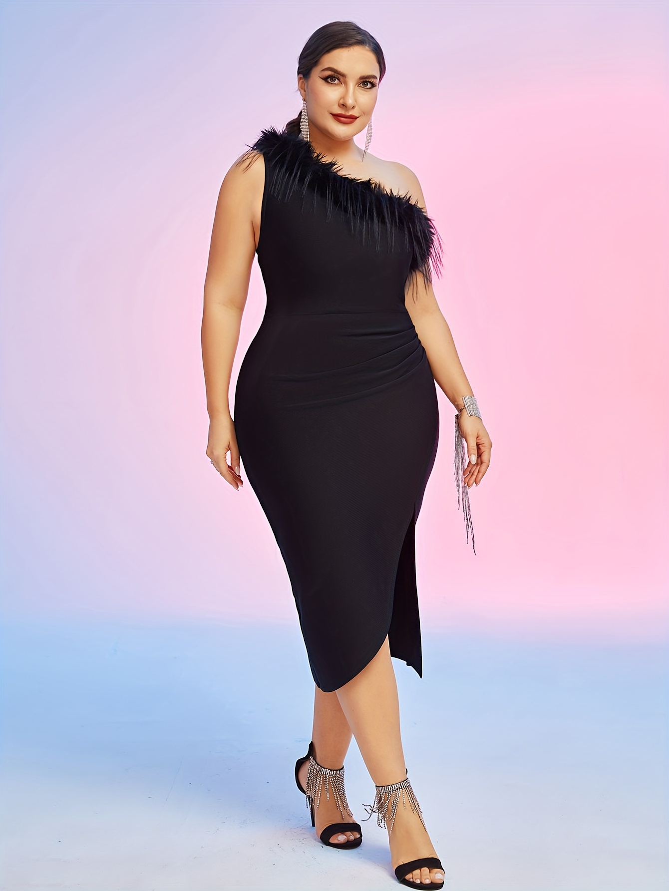 Plus Size fur One Bodycon Temu United Kingdom