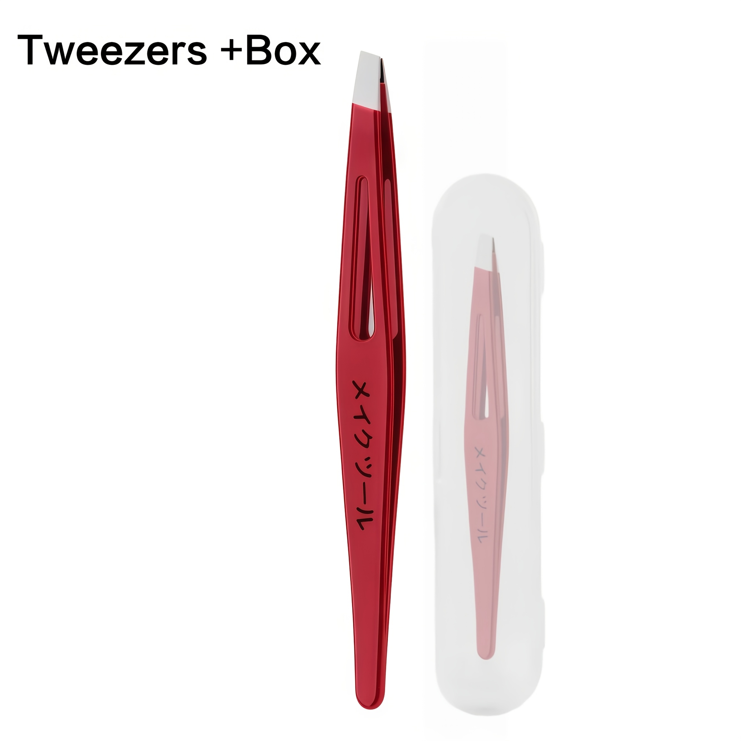 TEMU Close-fitting Jaw Eyebrow Tweezers, Hair Removal Tweezers, Beard Tweezers, Small Slant-tip Tweezers, Men's Beard Tweezers, Eyebrow Tweezers,