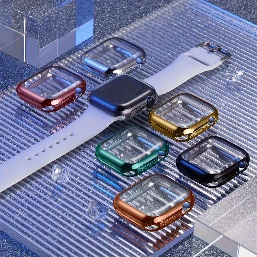 TPU Bumper Cover Accessories For IWatch Screen Protector 45mm 41mm 44MM 40MM 42mm 38MM Iwatch Series 9 8 7 SE 6 3