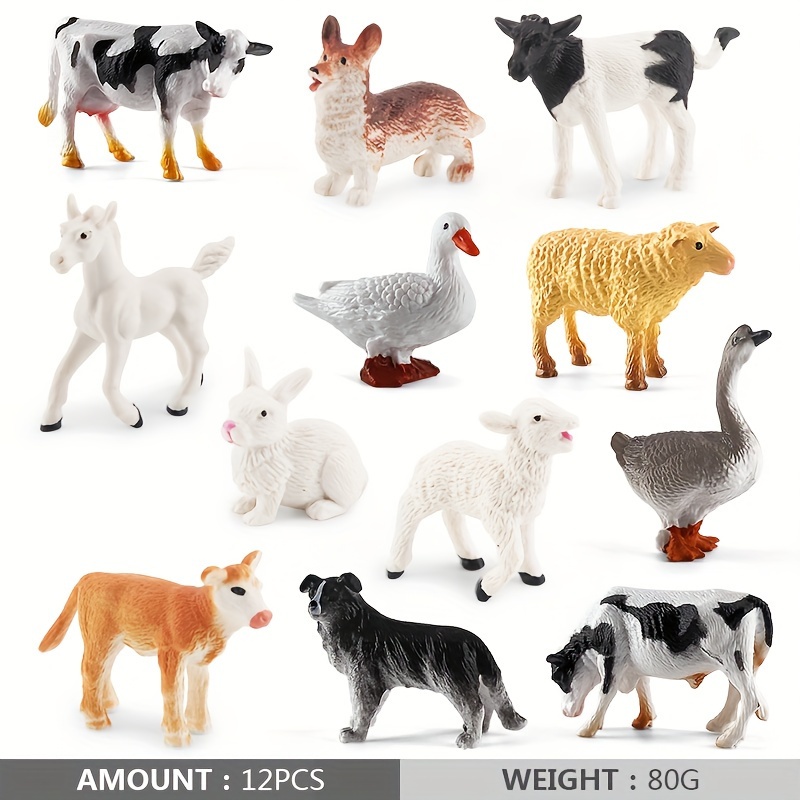 Jouet Ferme Pour Enfants 38 Pièces – Avec Tapis 120x80 Cm, Animaux Et Tracteur