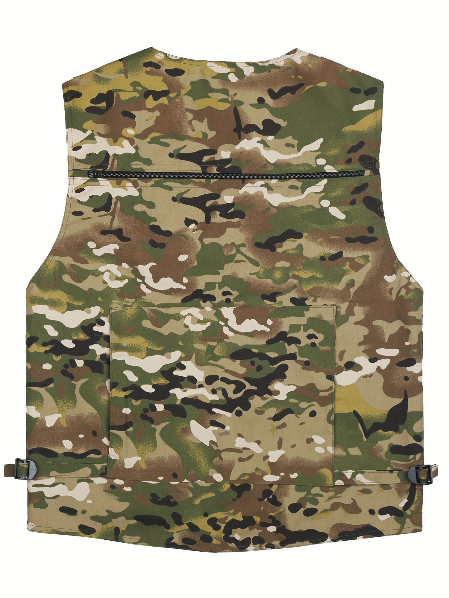 New Men Camouflage Military Vest Outdoor Summer Tactical Fishing
