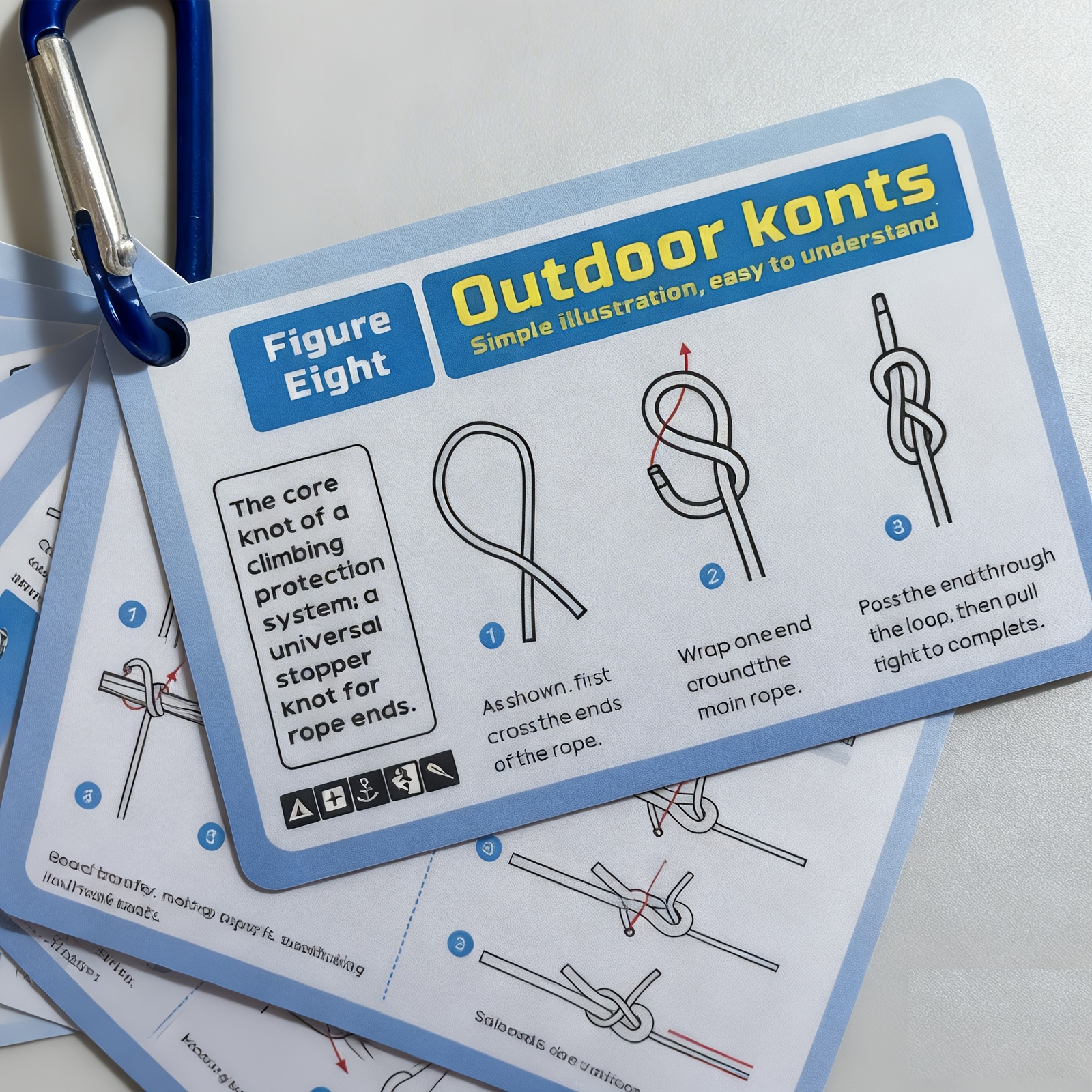 Outdoor Knots Reference Guide for Survival Gear