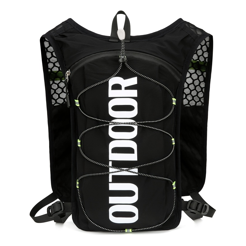 TEMU [Mochila para hombre] Mochila unisex multifuncional, ideal para correr, ciclismo y portar cosas, bolsa para botella de , a múltiples , la mejor