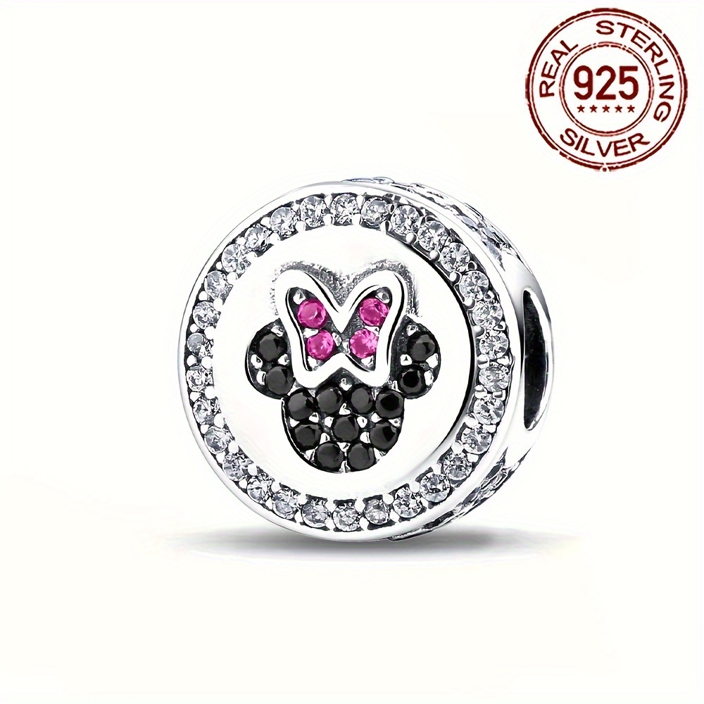 

Elegant Women's Gift - 925 Sterling Silver Charm With Zirconia, Snake Chain Bracelets, Full Zirconia, Basic