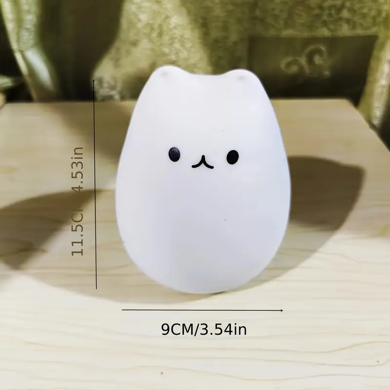 bedroom cartoon creative silicone bedside light sleep night light Product details 2