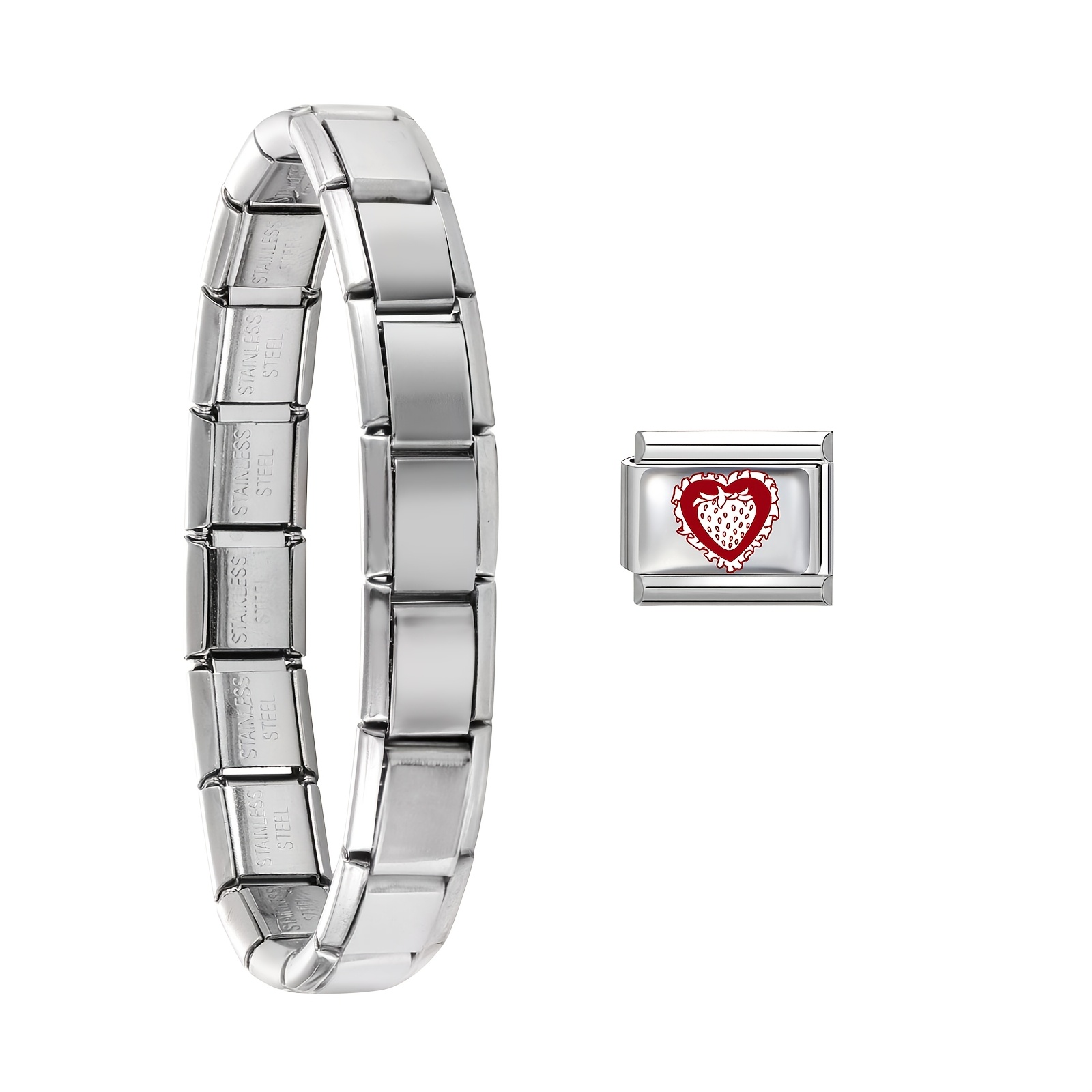2pcs Special Additions Bracelet Set, Red Theme