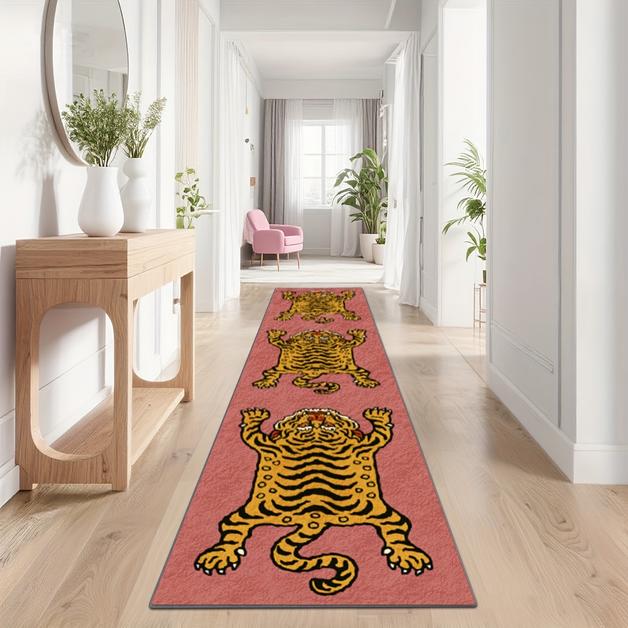tiger rug sold on Temu Canada