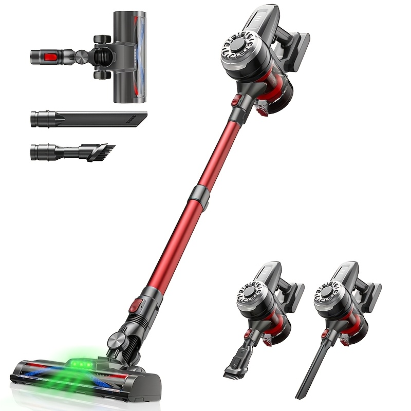 TEMU Wireless Vacuum Cleaner 47kp Strong Suction/self-standing Design/anti- /household Vacuum Cleaner/9-in-1 Handheld Vacuum Cleaner/suitable For