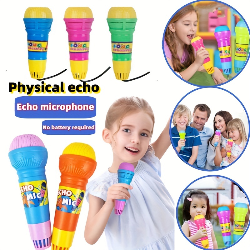 

3pcs No-battery Needed Microphones For ' Parties & Singing - Assorted