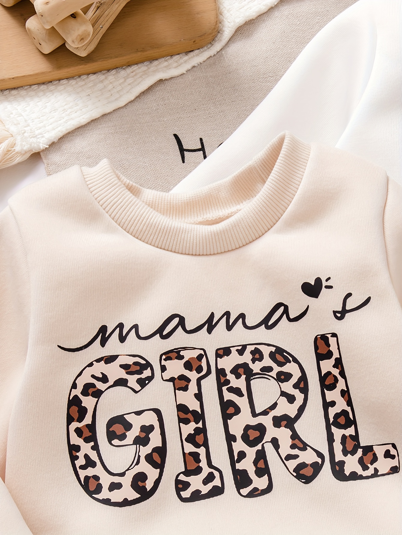 3-delige 'Wintertrui Set - Eerste Outfit met "Mama's" Lettering