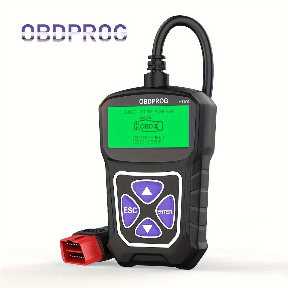 TEMU Automotive Scanner Professional Code Reader Scanner Tool Auto Car Diagnostic Tool Eobd Engine Check