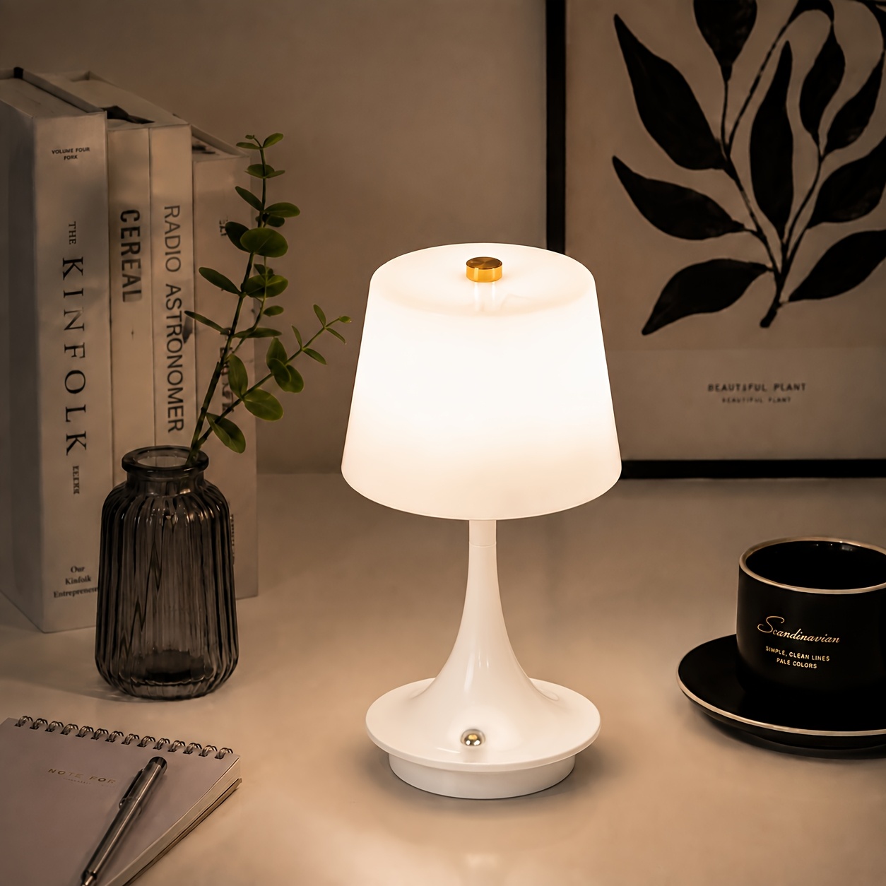 Intelligent Office Sensing Desk Lamp with Touch Control