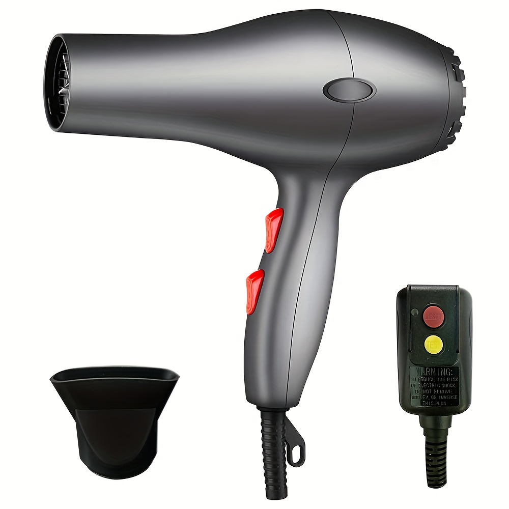 1pc ヘアドライヤー 1500wハイパワーブロー乾燥機 過熱保護 冷風