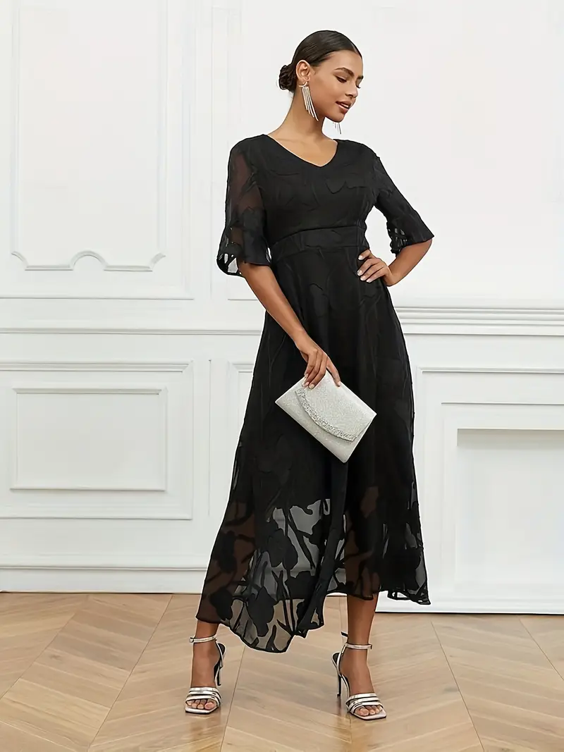 womens long semi formal a line dress elegant work birthday - Temu Belgium womens long semi formal a line dress elegant work birthday - Temu Belgium