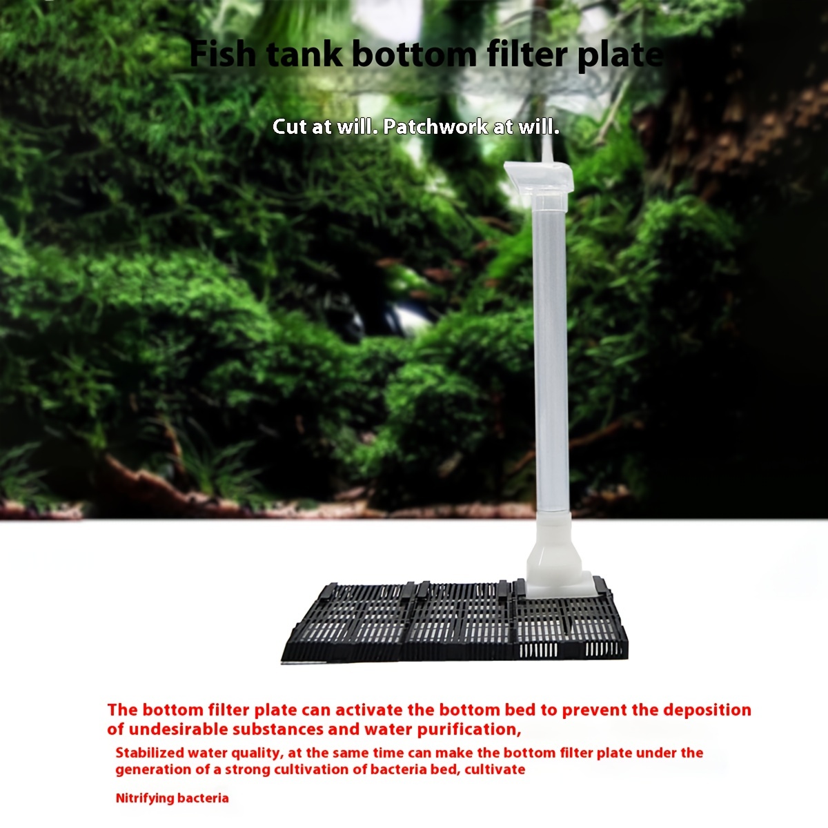 

Bottom Filter Oxygenation - Pvc & For Tanks, Includes Air