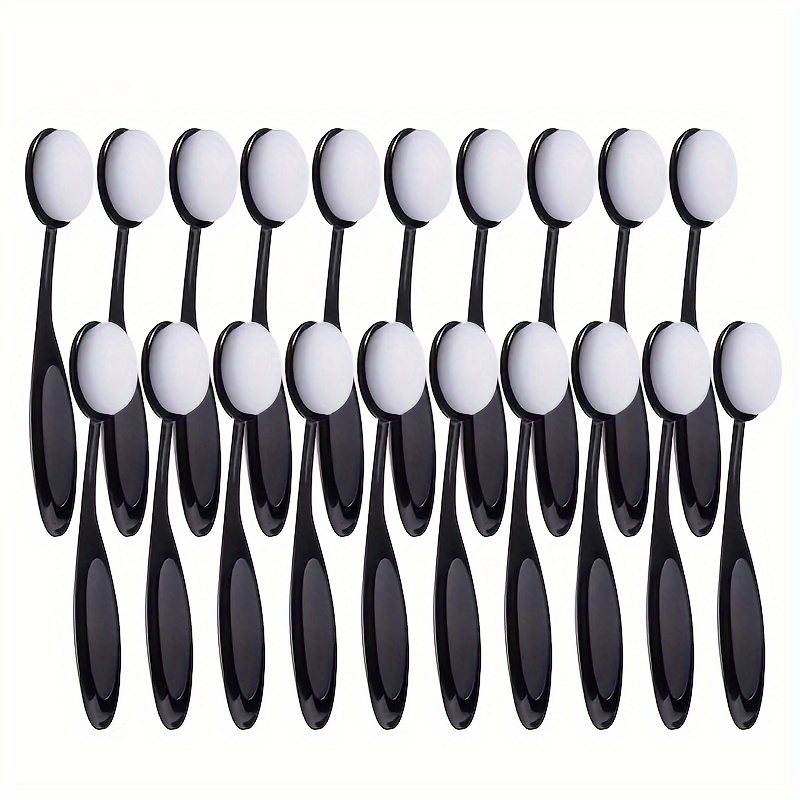 

Soft Ink Blending Brush Set For Diy Cards And Painting - Ideal For Makeup Application - 5/10/20pcs - Plastic Material