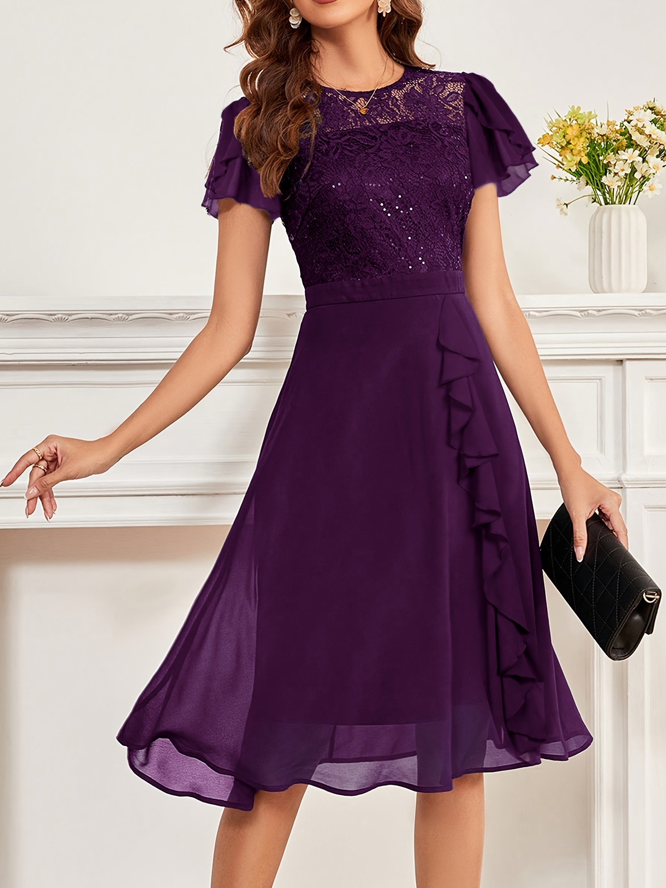 cocktail dress sold on Temu United States