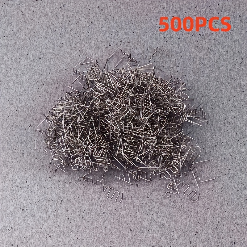 TEMU Popular Of 500pcs Hot Melt Rivets For Plastic Welding Machine - Standard Pre-cut Plastic Repair, Wave Rivet Welds For Car Bumper Repair, Plastic Profile Patching And Welding Rivets For Plastic .