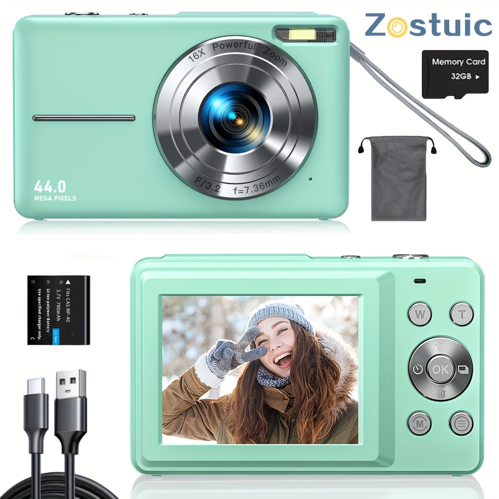 44mp 1080p hd digital camera 16 zoom cameras for vlogging cm