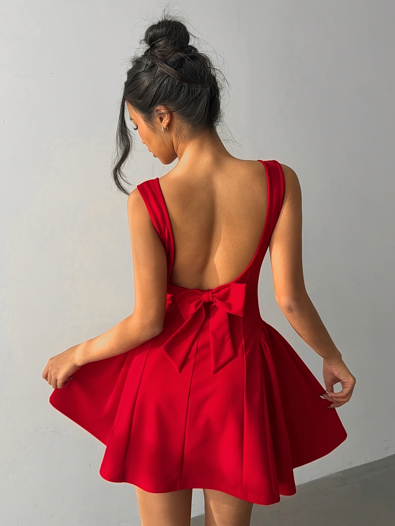 dark red dress - Oman