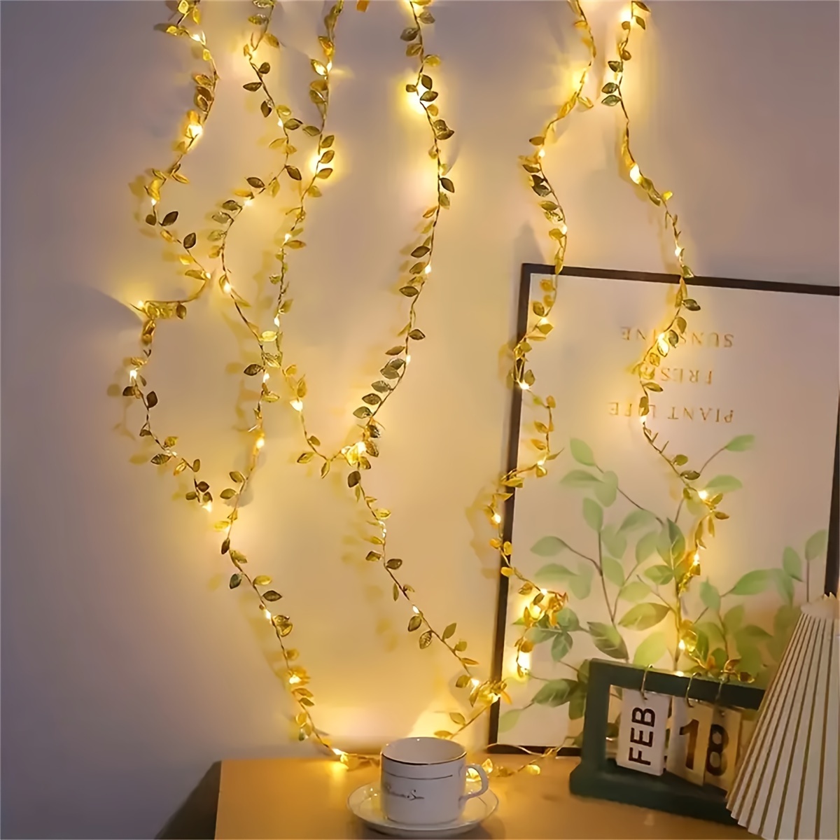 

1pc 20 Led - Usb/battery Operated, Led String For Christmas, Decor, Table & Embellishments, - Decoration (battery Not Included)